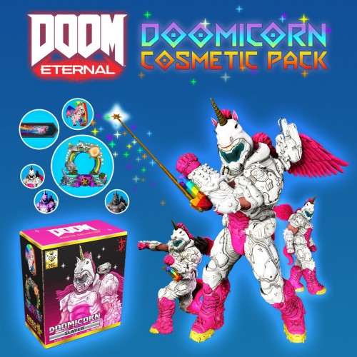 DOOMicorn Master Collection Cosmetic Pack - DOOM Eternal (BATTLEMODE) Xbox One & Series X|S (покупка на аккаунт / ключ) (США)