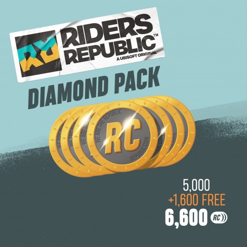 Republic Coins Diamond Pack (6600 Coins) - Riders Republic Xbox One & Series X|S (покупка на аккаунт) (США)