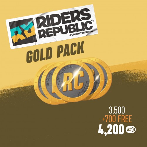 Republic Coins Gold Pack (4200 Coins) - Riders Republic Xbox One & Series X|S (покупка на аккаунт) (США)