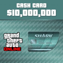 GTA Online: Megalodon Shark Cash Card (Xbox Series X|S) - Grand Theft Auto Online (Xbox Series X|S) (покупка на любой аккаунт) (США)