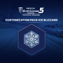 Monster Energy Supercross 5 - Customization Pack Ice Blizzard - Monster Energy Supercross - The Official Videogame 5 Xbox One & Series X|S (покупка на аккаунт / ключ) (США)