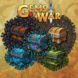 Typhoon of Keys Pack - Gems of War Xbox One & Series X|S (покупка на аккаунт) (США)