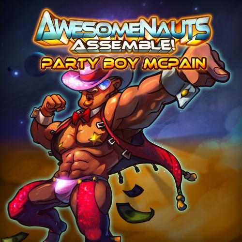 Party Boy McPain - Awesomenauts Assemble! Skin Xbox One & Series X|S (покупка на аккаунт / ключ) (США)