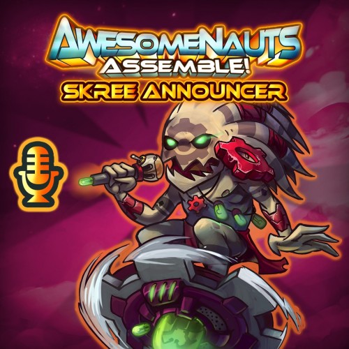 Skree Announcer - Awesomenauts Assemble! Announcer Xbox One & Series X|S (покупка на аккаунт / ключ) (США)