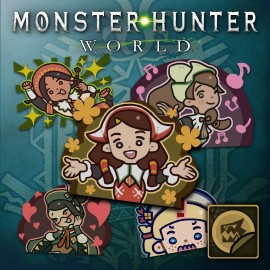 Sticker Set: Guild Lasses Set - MONSTER HUNTER: WORLD Xbox One & Series X|S (покупка на любой аккаунт / ключ) (США)