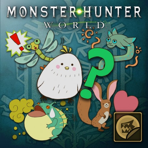 Sticker Set: Endemic Life Set - MONSTER HUNTER: WORLD Xbox One & Series X|S (покупка на аккаунт / ключ) (США)