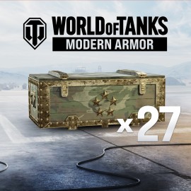 World of Tanks - 27 General War Chests - World of Tanks Modern Armor Xbox One & Series X|S (покупка на любой аккаунт) (США)