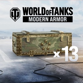 World of Tanks - 13 General War Chests - World of Tanks Modern Armor Xbox One & Series X|S (покупка на аккаунт) (США)