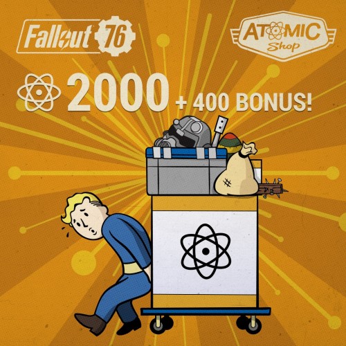 Fallout 76: 2000 (+400 Bonus) Atoms Xbox One & Series X|S (покупка на любой аккаунт) (США)