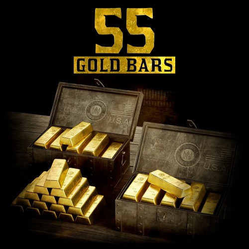 55 Gold Bars - Red Dead Redemption 2 Xbox One & Series X|S (покупка на аккаунт) (США)