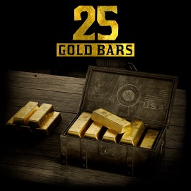 25 Gold Bars - Red Dead Redemption 2 Xbox One & Series X|S (покупка на аккаунт) (США)