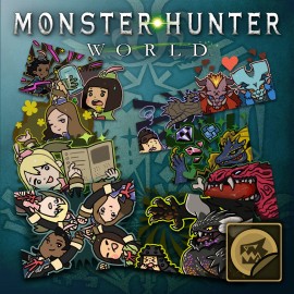 Additional Sticker Set Bundle 3 - MONSTER HUNTER: WORLD Xbox One & Series X|S (покупка на аккаунт / ключ) (США)