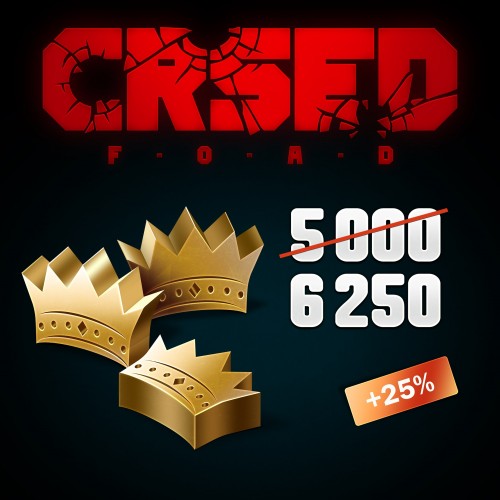 CRSED: F.O.A.D. - 5000 (+1250 Bonus) Golden Crowns Xbox One & Series X|S (покупка на аккаунт) (США)