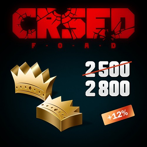 CRSED: F.O.A.D. - 2500 (+300 Bonus) Golden Crowns Xbox One & Series X|S (покупка на аккаунт) (США)