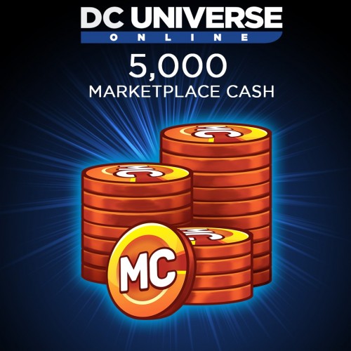 5,000 Marketplace Cash - DC Universe Online Xbox One & Series X|S (покупка на аккаунт) (США)