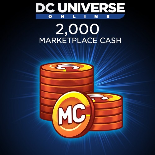 2,000 Marketplace Cash - DC Universe Online Xbox One & Series X|S (покупка на аккаунт) (США)