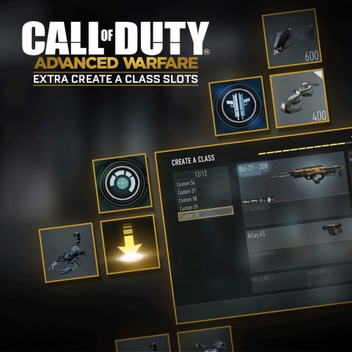 EXTRA CREATE A CLASS SLOTS - Call of Duty: Advanced Warfare Xbox One & Series X|S (покупка на любой аккаунт / ключ) (США)