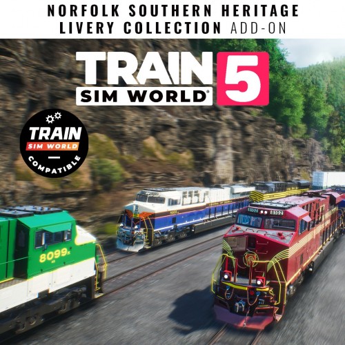 Train Sim World 5: Norfolk Southern Heritage Livery Collection Add-On - Train Sim World 5: Free Starter Pack Xbox One & Series X|S (покупка на аккаунт / ключ) (США)