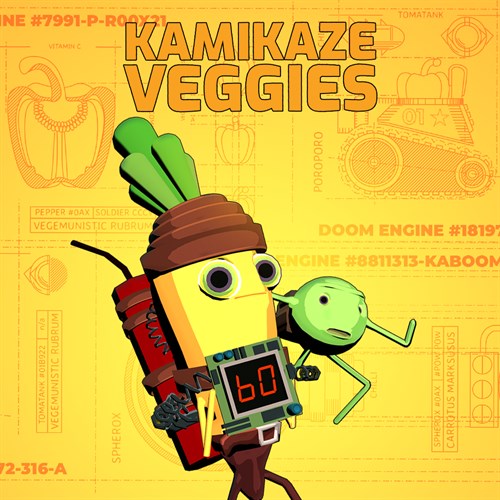 Kamikaze Veggies Xbox One & Series X|S (покупка на любой аккаунт / ключ) (Аргентина)