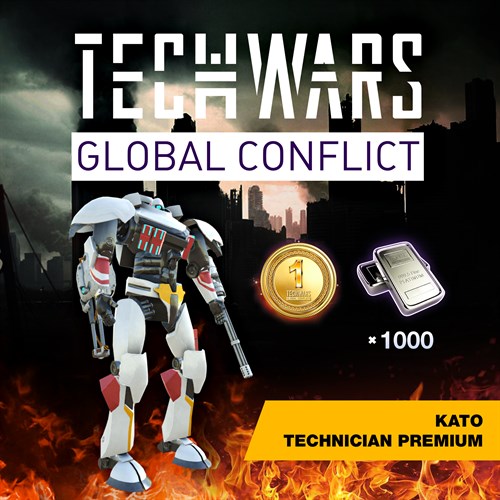Techwars Global Conflict - KATO Technician Premium and Prosperity Legacy Pack Xbox One & Series X|S (ключ) (Аргентина)