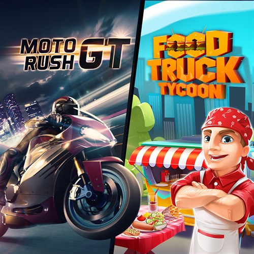 Moto Rush GT + Food Truck Tycoon Xbox One & Series X|S (ключ) (Аргентина)