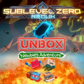 BUNDLE - Unbox: Newbie's Adventure and Sublevel Zero: Redux Xbox One & Series X|S (ключ) (Аргентина)