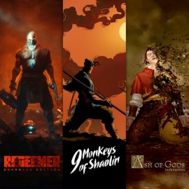 9 Monkeys of Shaolin + Ash of Gods + Redeemer: Bundle Xbox One & Series X|S (ключ) (Аргентина)