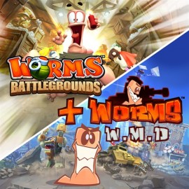 Worms Battlegrounds + Worms W.M.D Xbox One & Series X|S (ключ) (Польша)