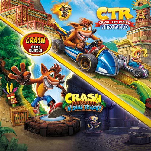 Crash Bandicoot Bundle - N. Sane Trilogy + CTR Nitro-Fueled Xbox One & Series X|S (покупка на любой аккаунт / ключ) (Польша)