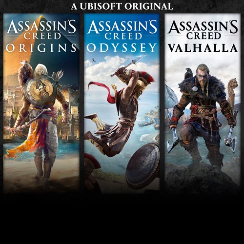 Assassin's Creed Bundle: Assassin's Creed Valhalla, Assassin's Creed Odyssey, and Assassin's Creed Origins Xbox One & Series X|S (покупка на любой аккаунт / ключ) (Польша)