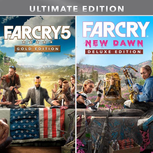 Far Cry 5 Gold Edition + Far Cry  New Dawn Deluxe Edition Bundle Xbox One & Series X|S (покупка на любой аккаунт / ключ) (США)