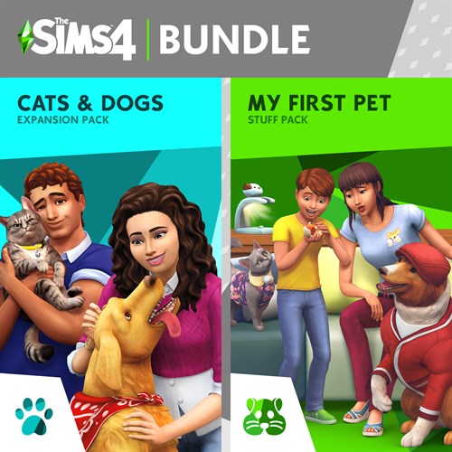 The Sims 4 Cats and Dogs Plus My First Pet Stuff Bundle Xbox One & Series X|S (покупка на любой аккаунт / ключ) (США)