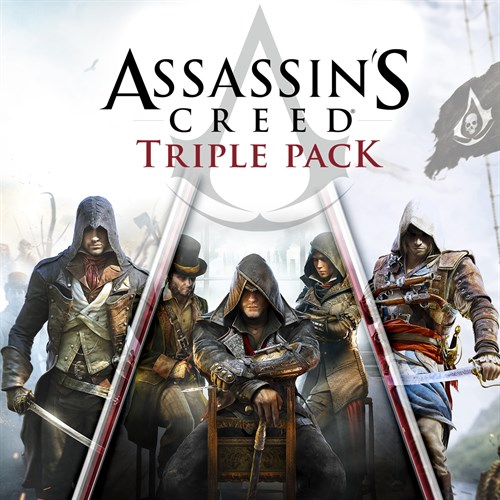 Assassin's Creed Triple Pack: Black Flag, Unity, Syndicate Xbox One & Series X|S (покупка на любой аккаунт / ключ) (Польша)