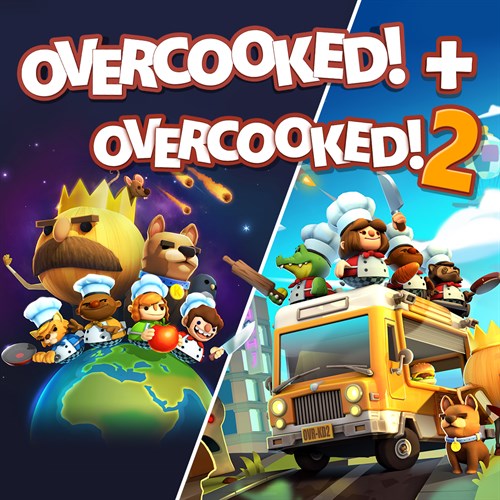 Overcooked! + Overcooked! 2 Xbox One & Series X|S (покупка на любой аккаунт / ключ) (Польша)