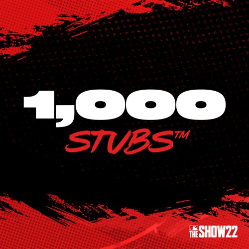 Stubs (1,000) for MLB The Show 22 - MLB The Show 22 Xbox One Xbox One & Series X|S (покупка на новый аккаунт)