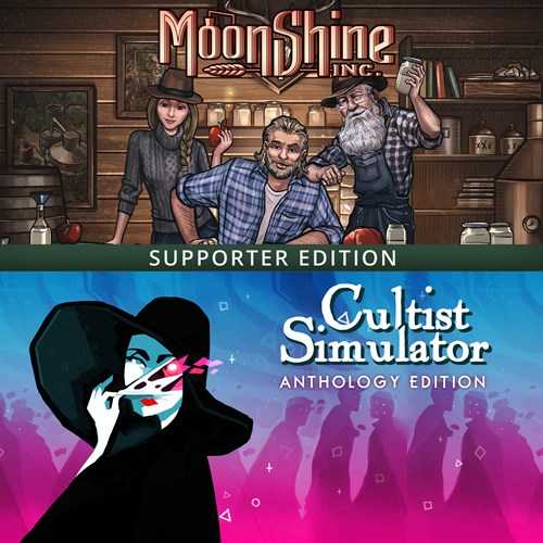 Elixirs and Enigmas Bundle: Moonshine Inc. Supporter Edition + Cultist Simulator: Anthology Xbox One & Series X|S (покупка на любой аккаунт / ключ) (США)