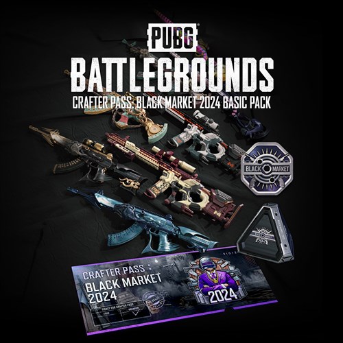 PUBG - Crafter Pass: Black Market 2024 Basic Pack - PUBG: BATTLEGROUNDS Xbox One & Series X|S (покупка на новый аккаунт) (Турция)