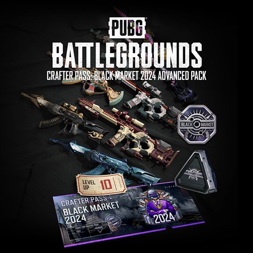 PUBG - Crafter Pass: Black Market 2024 Advanced Pack - PUBG: BATTLEGROUNDS Xbox One & Series X|S (покупка на новый аккаунт) (Турция)