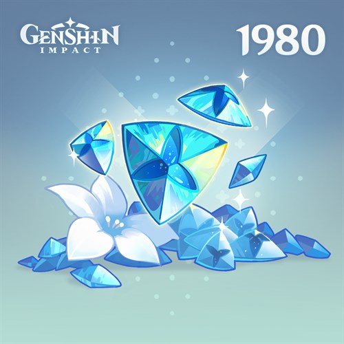 Genshin Impact - 1,980 Genesis Crystals Xbox One & Series X|S (покупка на любой аккаунт) (США)