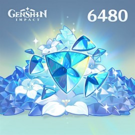 Genshin Impact - 6,480 Genesis Crystals Xbox One & Series X|S (покупка на новый аккаунт) (Турция)