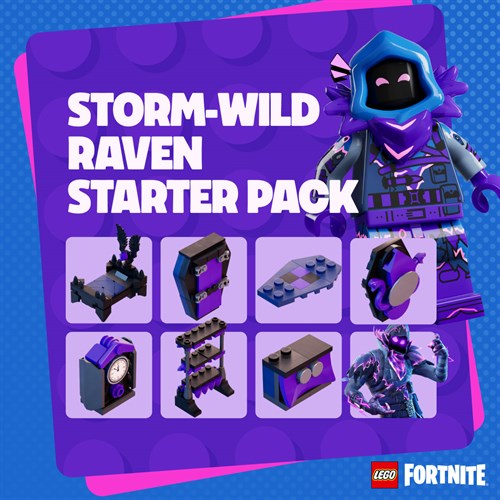 Fortnite - Storm-Wild Raven Starter Pack Xbox One & Series X|S (покупка на новый аккаунт) (Турция)