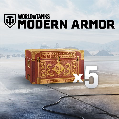 World of Tanks Modern Armor - 5 Vipers War Chests Xbox One & Series X|S (покупка на новый аккаунт) (Турция)