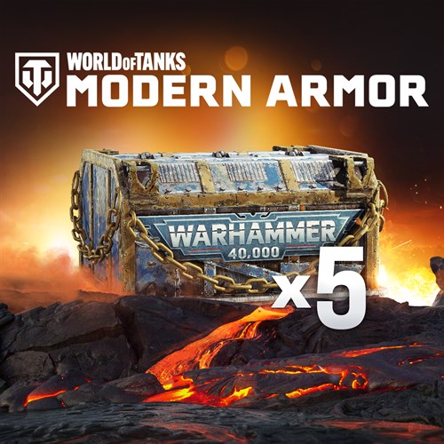 World of Tanks Modern Armor – 5 Warhammer 40,000 War Chest Xbox One & Series X|S (покупка на любой аккаунт) (США)