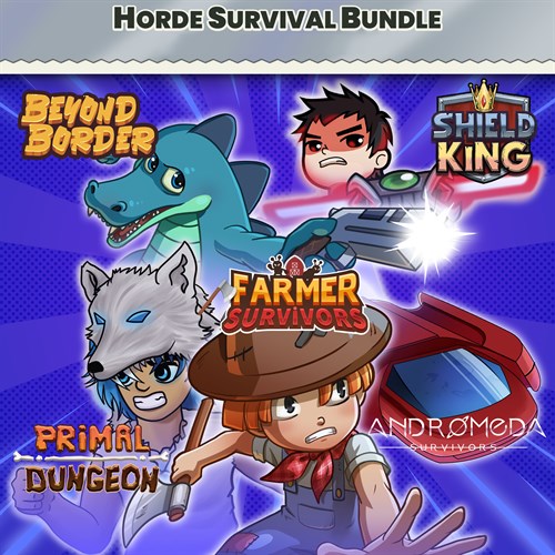 Horde Survival bundle Xbox - Andromeda Survivors, Beyond Border, Farmer Survivors, Primal Survivors, Shield King (покупка на любой аккаунт / ключ) (США)