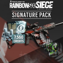 7,560 Signature Pack - Tom Clancy’s Rainbow Six Siege - Tom Clancy's Rainbow Six Siege Xbox One & Series X|S (покупка на новый аккаунт) (Турция)