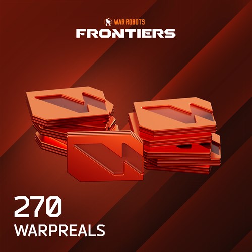 War Robots: Frontiers - 270 WarpReals Xbox One & Series X|S (покупка на любой аккаунт) (США)