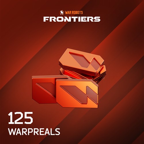 War Robots: Frontiers - 125 WarpReals Xbox One & Series X|S (покупка на новый аккаунт) (Турция)