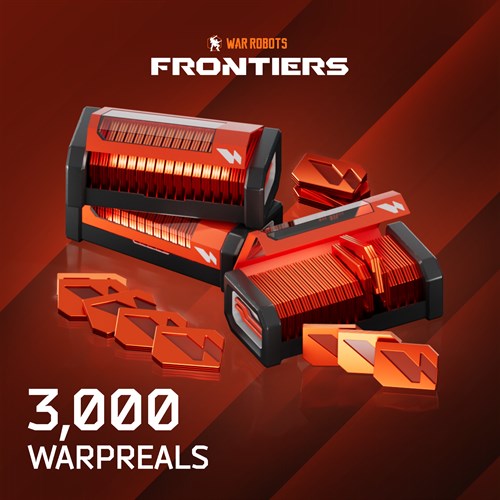 War Robots: Frontiers - 2500 (+500 Bonus) WarpReals Xbox One & Series X|S (покупка на новый аккаунт) (Турция)