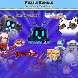 Puzzle Bundle Xbox - Sokorobot, Cat games, Infernitos and Sokolab (покупка на любой аккаунт / ключ) (США)