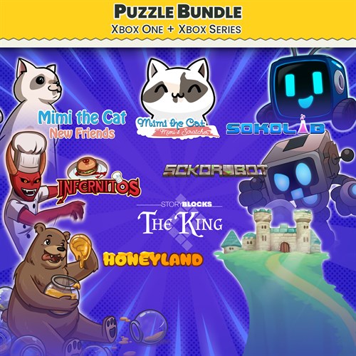 Puzzle Bundle Xbox - Mimi 1 and 2, Story Blocks and Sokoban games (покупка на любой аккаунт / ключ) (США)